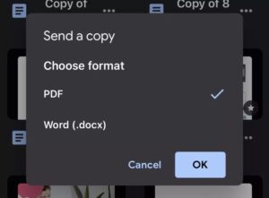 عمل PDF على iPhone أو iPad