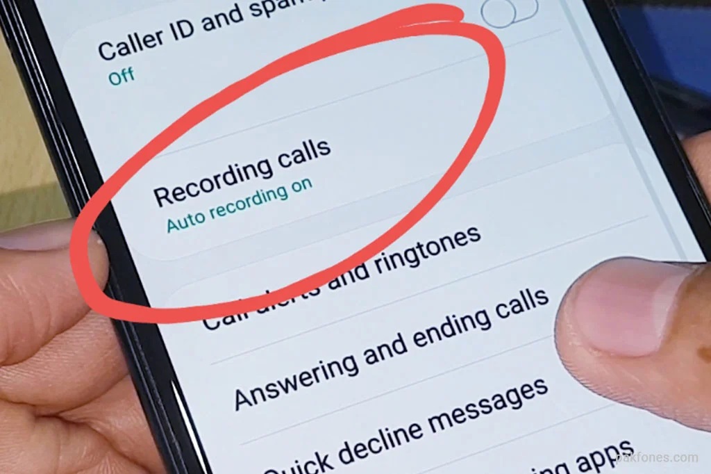 تسجيل المكالمات الهاتفية على هاتف Samsung Galaxy