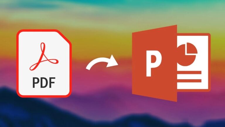  تحويل pdf الى بوربوينت