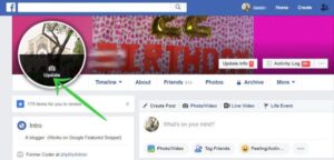 تغيير صورة الملف الشخصي على Facebook