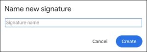 طريقة عمل توقيع في جيميل