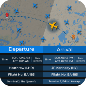 The flight tracker تطبيقات تتبع الرحلات الجوية