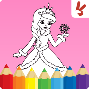 كتاب تلوين للأطفال: الأميرات - التطبيقات على Google Play