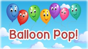 Kids Balloon pop