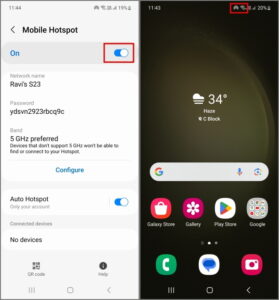 استخدام Wi-Fi وHotspot في نفس الوقت على Android