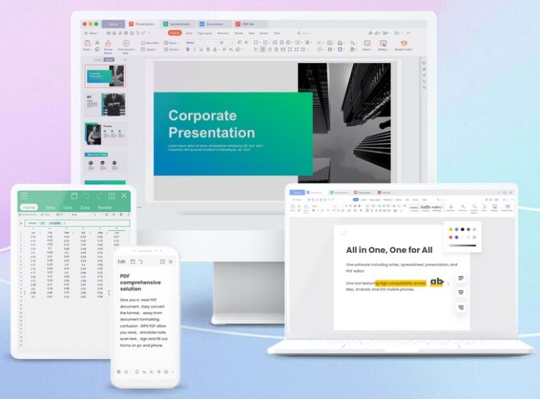 برنامج بديل اوفيس مجاني WPS Office Free