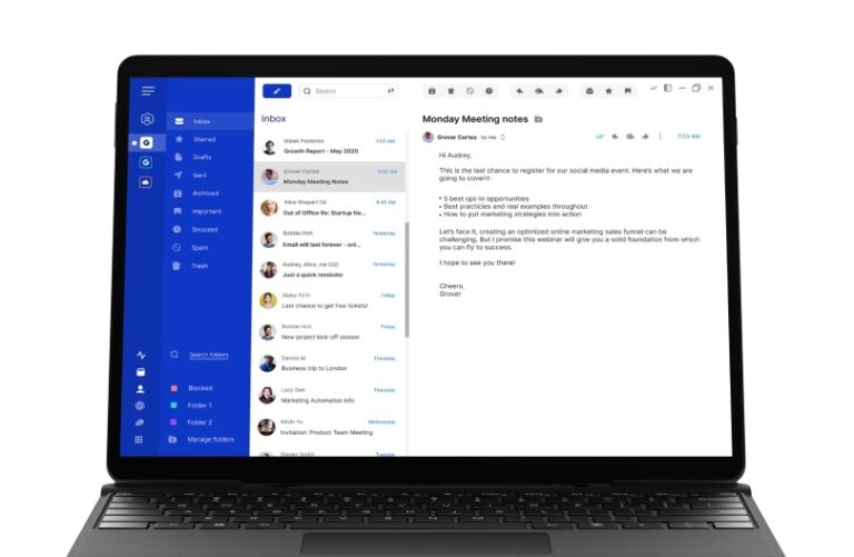 برنامج إدارة البريد الالكتروني Mailbird
