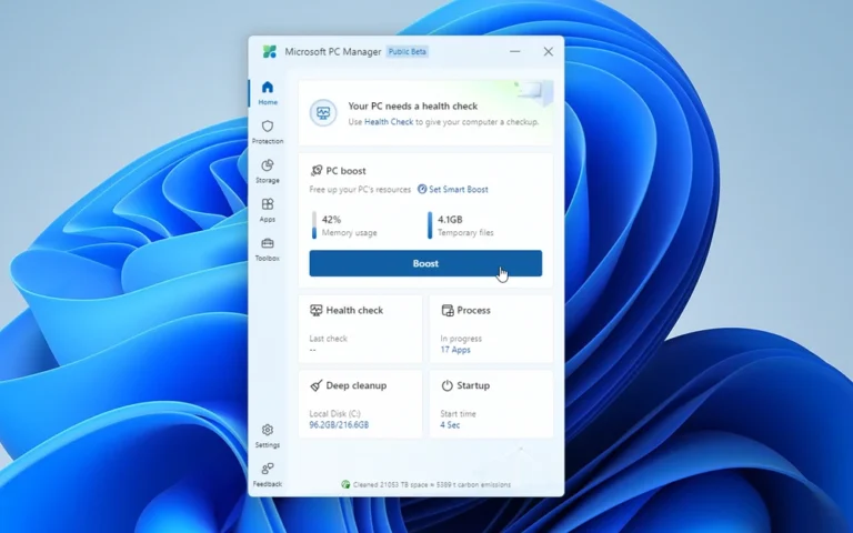 Microsoft PC Manager