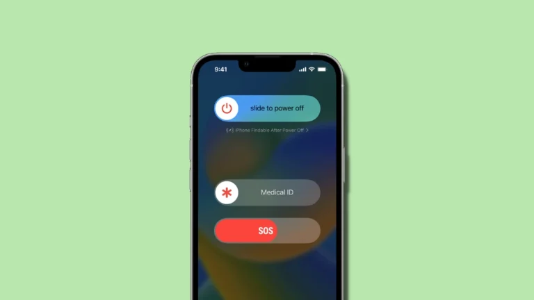 إيقاف تشغيل SOS على iPhone 14