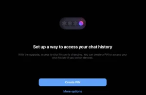 قفل محادثات فيسبوك ماسنجر - إنشاء زر PIN على Messenger