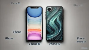 مقارنة بين iPhone 16 وiPhone 15