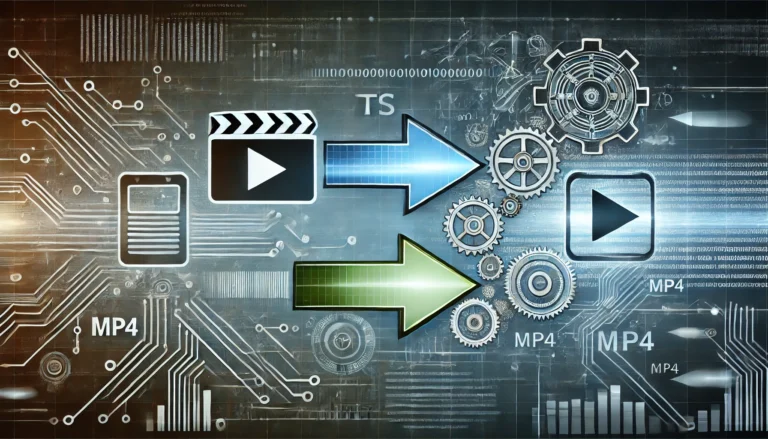 تحويل ملفات TS إلى MP4