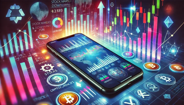 تطبيقات متابعة الأسواق المالية