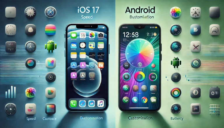مقارنة بين iPhone و Android