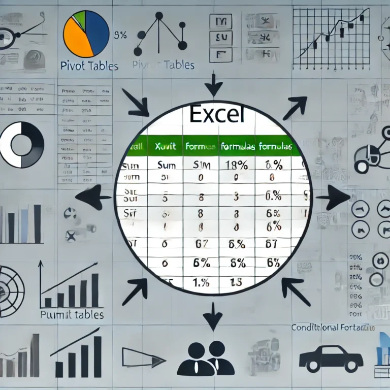 استخدام برنامج Excel