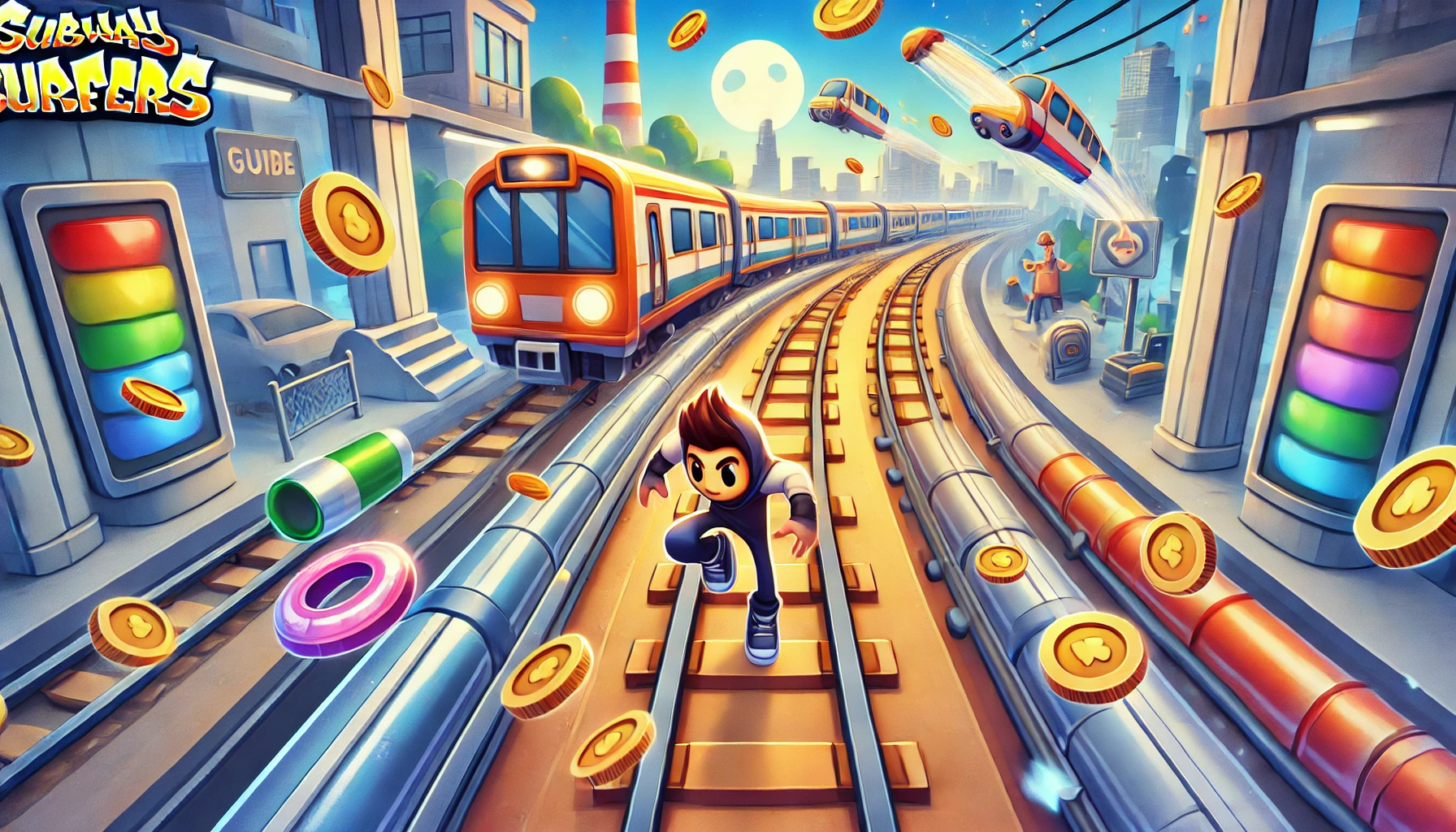تحقيق أعلى نتيجة في لعبة Subway Surfers