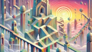 حل ألغاز لعبة Monument Valley