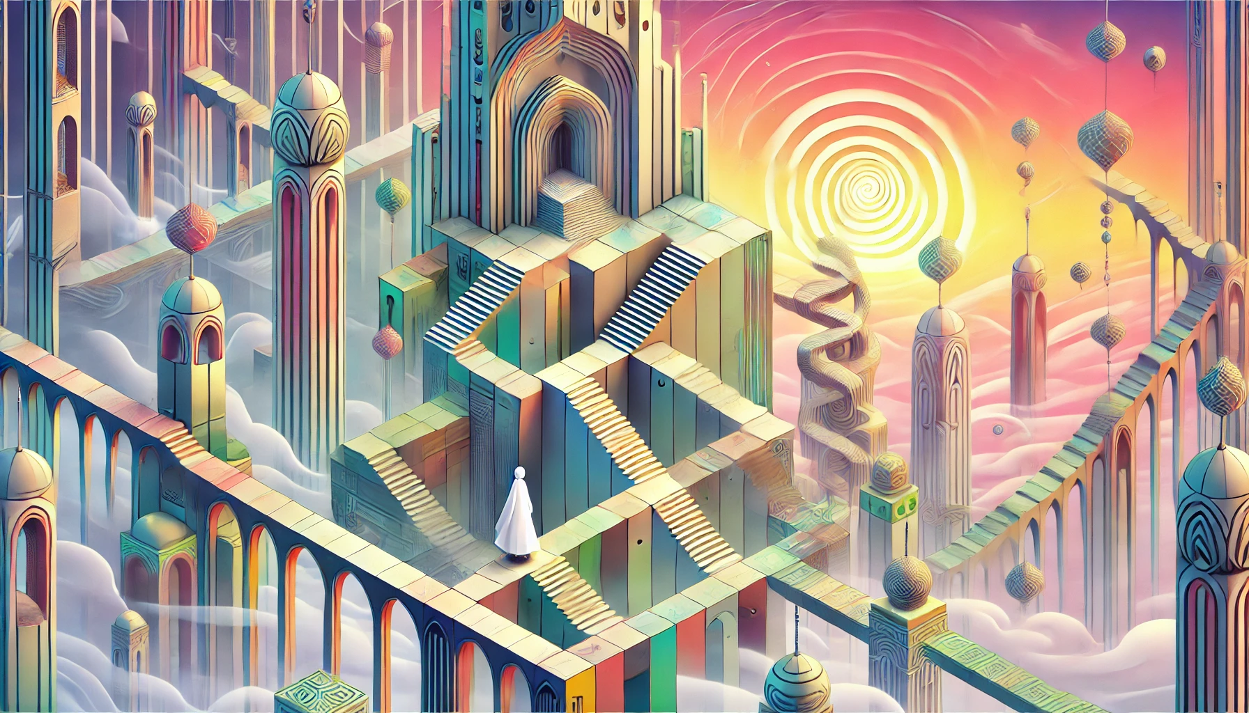 حل ألغاز لعبة Monument Valley