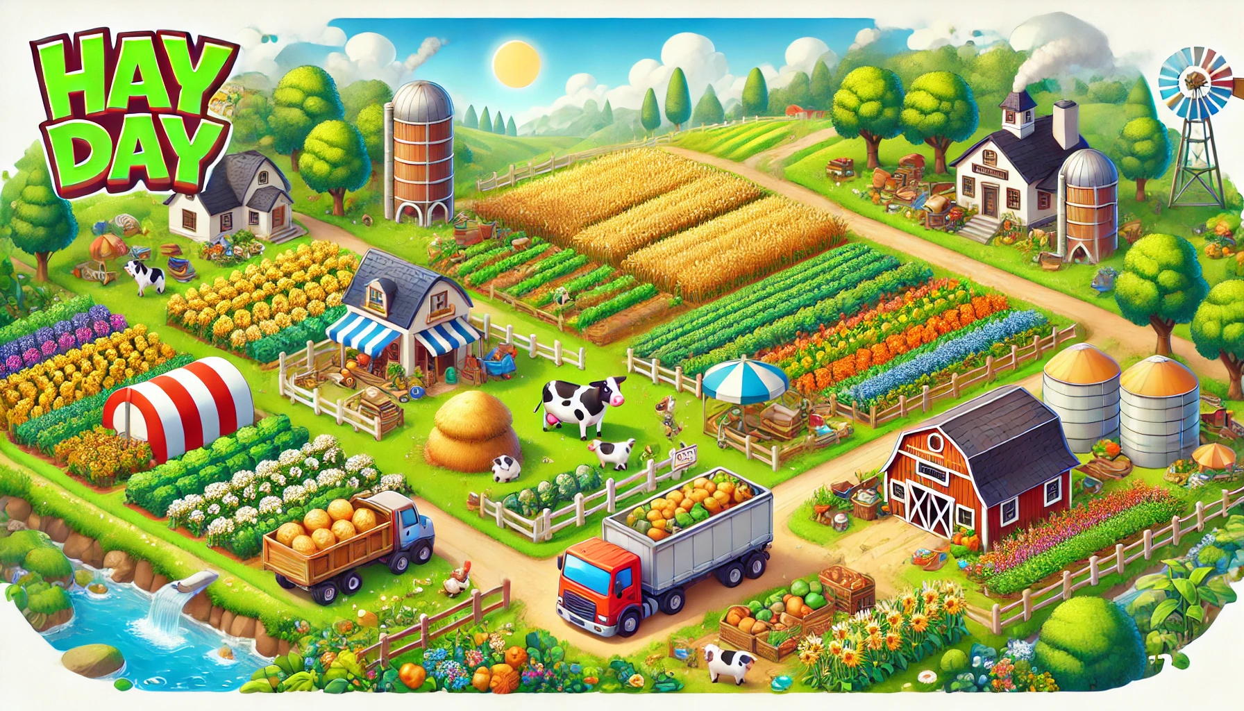 كيفية إنجاز المهام اليومية في لعبة Hay Day