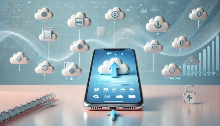 خدمات التخزين السحابي لجهاز iPhone
